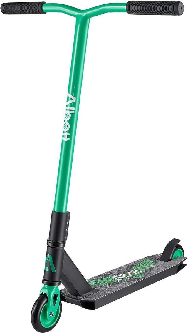 Main image of ALBOTT Pro Scooters Stunt Scooter for Kids 8+ - Black and Green
