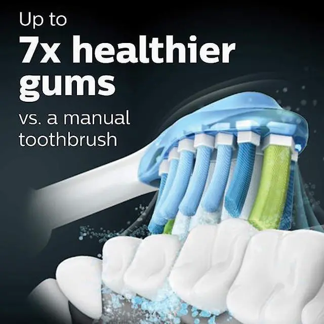 Alt view image 4 of 4 - Philips Sonicare DiamondClean Smart 9300 Rechargeable Toothbrush - Rose Gold