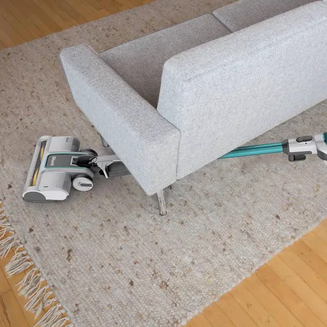Alt view image 4 of 5 - SHARK HZ251 Ultralight Corded Stick Vacuum - Blue/White