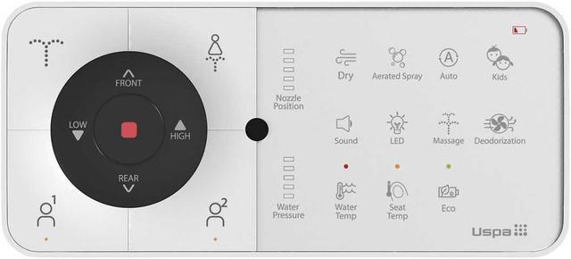 Alt view image 2 of 5 - Bio Bidet USPA Pro Bidet Toilet Seat Elongated UB-6800HS-NA - White