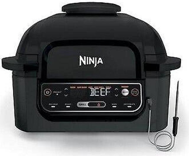 Ninia Foodi Smart 5 in 1 Indoor Grill with 4gt Air Fryer Black