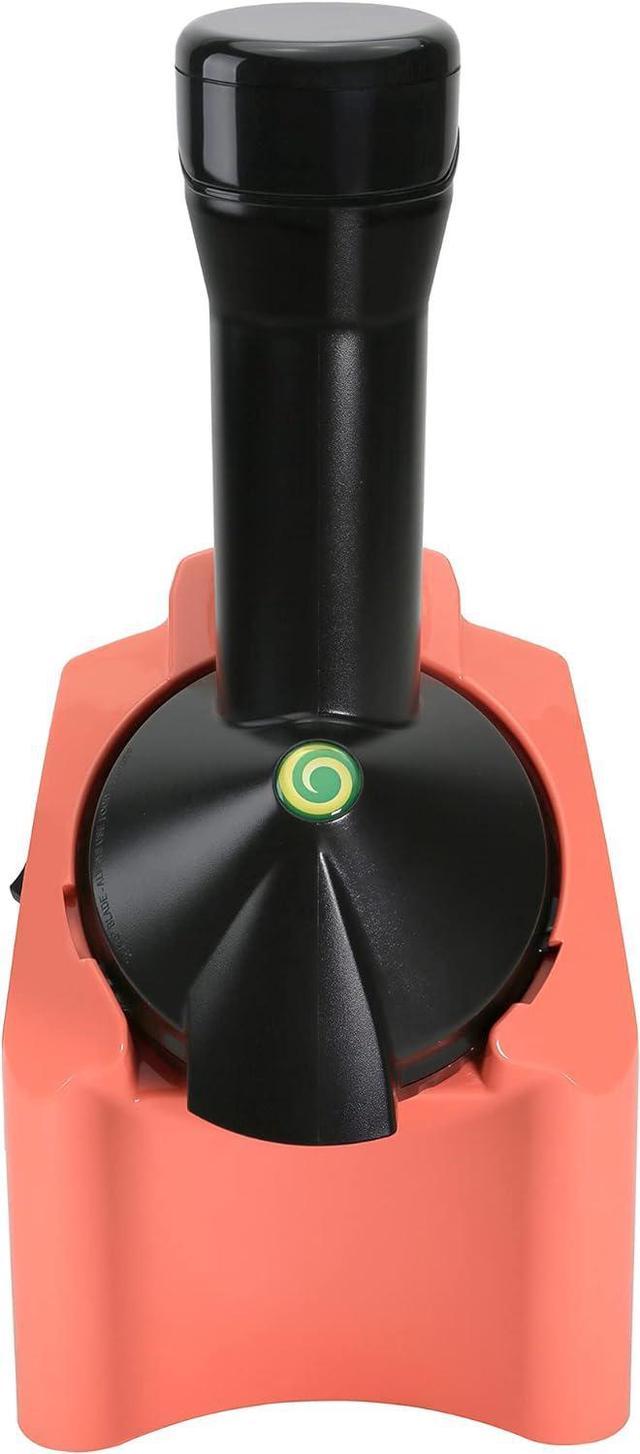 Yonanas Classic Healthy Fruit Soft-Serve Dessert Maker Coral