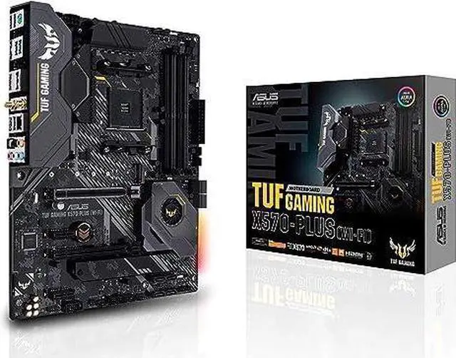 Alt view image 8 of 11 - ASUS TUF GAMING X570-PLUS WI-FI AMD Socket X570 AM4 ATX M.2 Desktop Motherboard