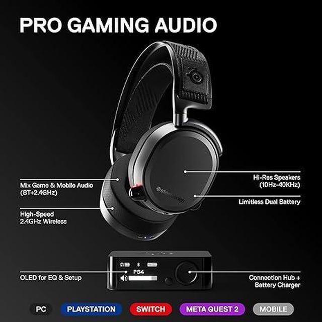 Refurbished SteelSeries Arctis Pro Wireless Gaming Headset High