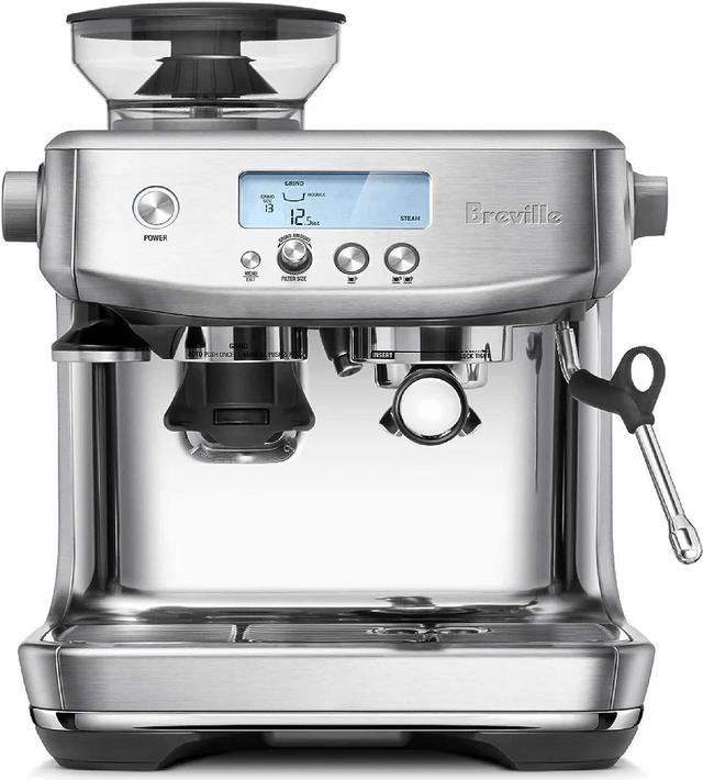 Refurbished Breville the Barista Pro Espresso Machine Medium Brushed Stainless Steel Newegg