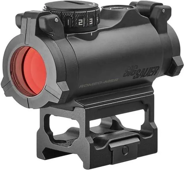 Alt view image 4 of 5 - SIG SAUER Romeo-MSR Compact Red Dot Sight and Juliet3 Magnifier Combo Kit -BLACK