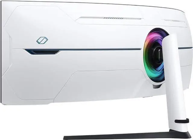 Alt view image 4 of 8 - SAMSUNG 57" Odyssey Neo G9 Dual 4K 1000R Curved 240Hz 1ms LS57CG952NNXZA - WHITE