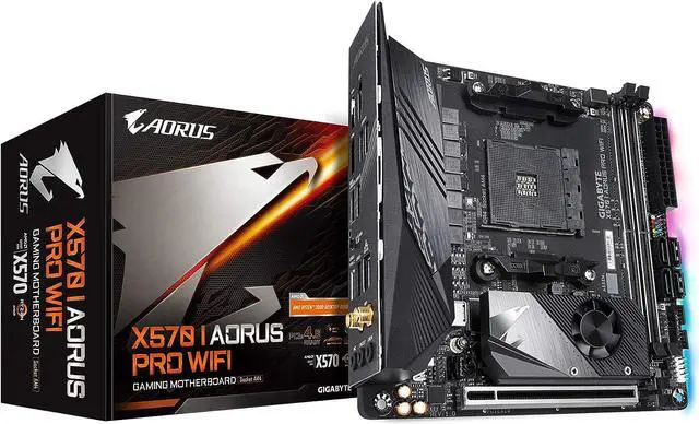 Alt view image 6 of 10 - GIGABYTE X570 I AORUS Pro Wi-Fi AMD AM4 ITX Motherboard