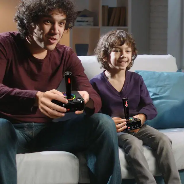 Alt view image 6 of 8 - My Arcade Atari Game Station Pro: Video Game Console with 200+ Games, including Atari 2600, Atari 5200, Atari 7800, Atari arcade and bonus games