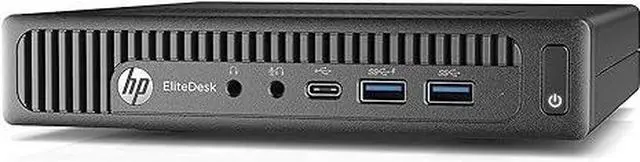 Alt view image 8 of 9 - HP EliteDesk 800 G2 Desktop Mini PC, Intel Core i5 6500T 2.5Ghz, 16GB DDR4 RAM, 256GB NVMe PCIe M.2 SSD, USB Type C, Windows 10 Pro