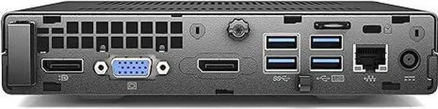 Alt view image 9 of 9 - HP EliteDesk 800 G2 Desktop Mini PC, Intel Core i5 6500T 2.5Ghz, 16GB DDR4 RAM, 256GB NVMe PCIe M.2 SSD, USB Type C, Windows 10 Pro