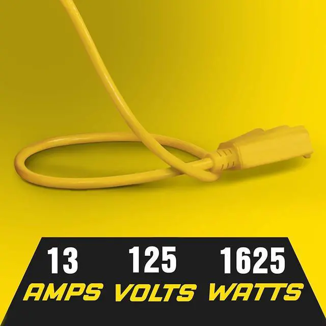 Alt view image 4 of 6 - reelworks extension cord reel retractable, 14awg x 40' ft 3c sjt, wall mount kit, 3 outlet/triple tap connector