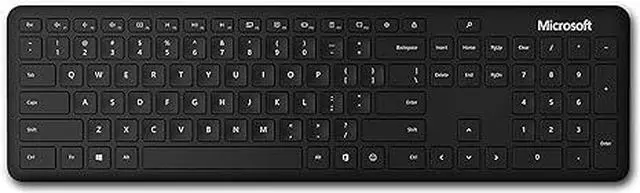 Alt view image 2 of 5 - Microsoft Desktop Wireless Bluetooth Keyboard and Mouse Combo 1AI-00001 - Black
