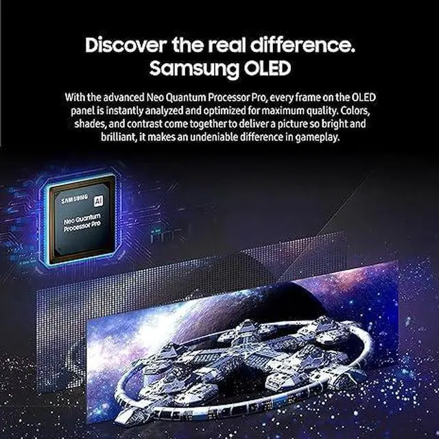 Alt view image 4 of 8 - SAMSUNG 49" Odyssey OLED G9 Curved Gaming Monitor 240Hz LS49CG954SNXZA - Black