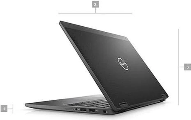 Alt view image 2 of 3 - Dell Latitude 7410 14" FHD i7-10610U 16GB RAM 512GB SSD - Silver/Gray