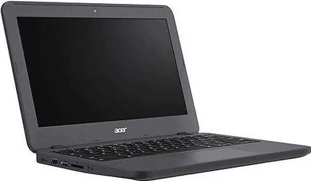 Alt view image 2 of 5 - Acer Chromebook 11 N7 C731 11.6" N3060 4GB 16GB eMMC Chrome OS - BLACK