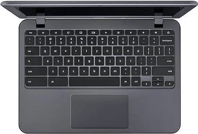 Alt view image 3 of 5 - Acer Chromebook 11 N7 C731 11.6" N3060 4GB 16GB eMMC Chrome OS - BLACK