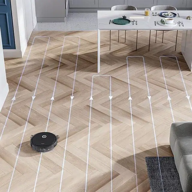 Alt view image 11 of 12 - Ecovacs Deebot OZMO U2 Pro Robot Vacuum Cleaner