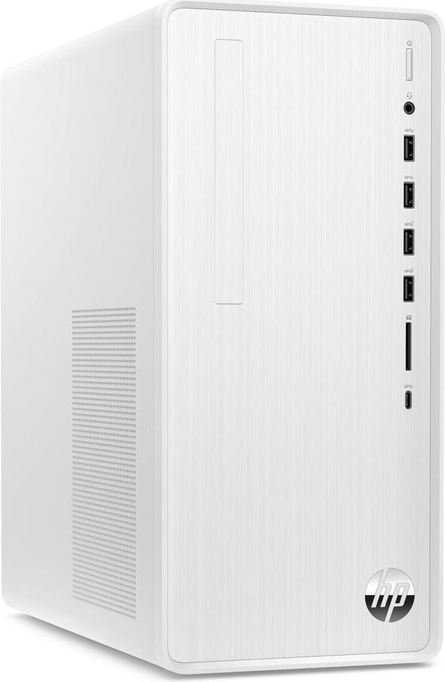Alt view image 3 of 3 - HP Pavilion TP01-3003W Desktop 12GB 512GB SSD Core i5-12400 2.5GHz WIN11H, Snow White