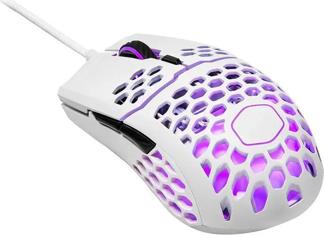 Main image of Cooler Master MM711 Gaming Mouse with Lightweight Honeycomb Shell, Ultraweave Cable, 16000 DPI Optical Sensor and RGB Accents