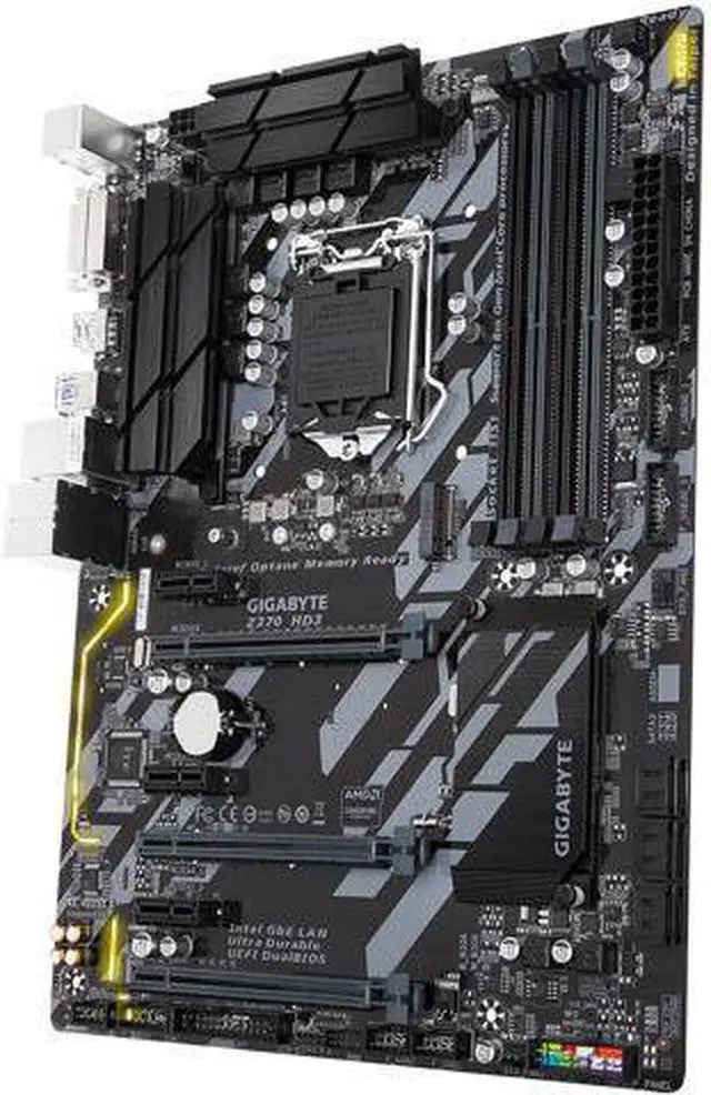 Main image of GIGABYTE Z370 HD3 (rev. 1.0) LGA 1151 (300 Series) Intel Z370 HDMI SATA 6Gb/s USB 3.1 ATX Intel Motherboard