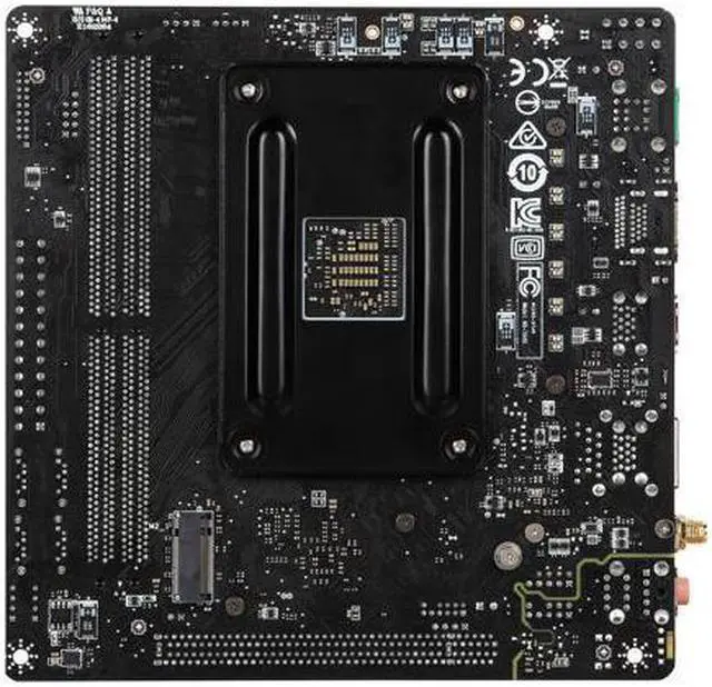 Alt view image 6 of 12 - MSI PERFORMANCE GAMING B450I GAMING PLUS AC AM4 AMD B450 SATA 6Gb/s Mini ITX AMD Motherboard