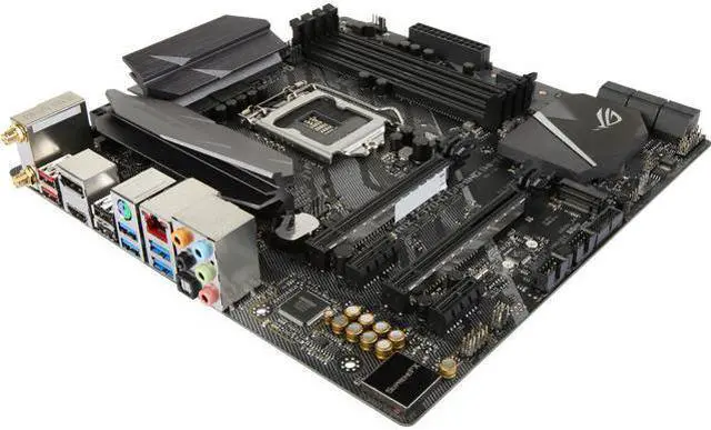 Main image of ASUS ROG STRIX Z370-G Gaming (WI-FI AC) LGA 1151 (300 Series) Intel Z370 HDMI SATA 6Gb/s USB 3.1 Micro ATX Intel Motherboard