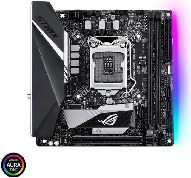 Main image of ASUS ROG STRIX B360-I GAMING LGA1151 (300 Series) DDR4 DP HDMI M.2 Mini-ITX Motherboard
