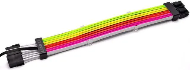 Main image of LIAN LI STRIMER PLUS 8 Pins Addressable RGB VGA power cable  Video Card Cable---- Strimer 8 pins