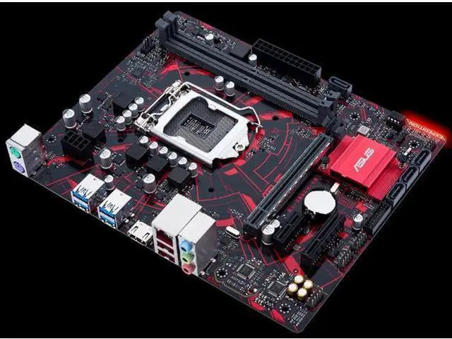 Alt view image 4 of 6 - ASUS Intel Expedition EX-B360M-V3 Socket LGA 1151 DDR4 Micro ATX Motherboard (EX-B360M-V3)