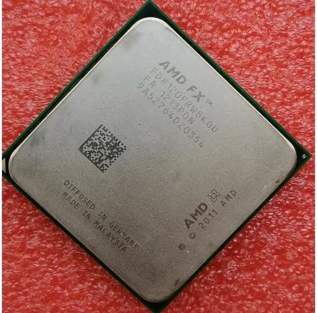 Alt view image 3 of 3 - AMD FX-8120 8-Core Black Edition Processor Socket AM3+ - FD8120FRGUBOX