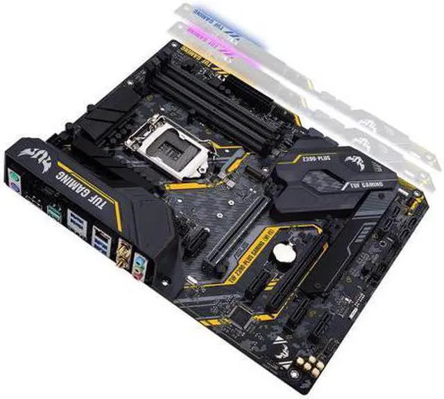 Alt view image 4 of 6 - ASUS TUF Z390-Plus Gaming (Wi-Fi) LGA 1151 (300 Series) Intel Z390 SATA 6Gb/s ATX Intel Motherboard