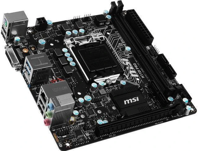 Refurbished: MSI H110I Pro LGA 1151 Intel H110 HDMI SATA 6Gb/s USB 