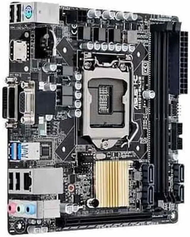 Alt view image 3 of 8 - ASUS H110I-PLUS LGA 1151 Intel H110 HDMI SATA 6Gb/s USB 3.0 Mini ITX Intel Motherboard