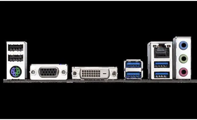 Alt view image 4 of 4 - Gigabyte b250-d3a desktop 1151 computer motherboard supports DDR4 memory