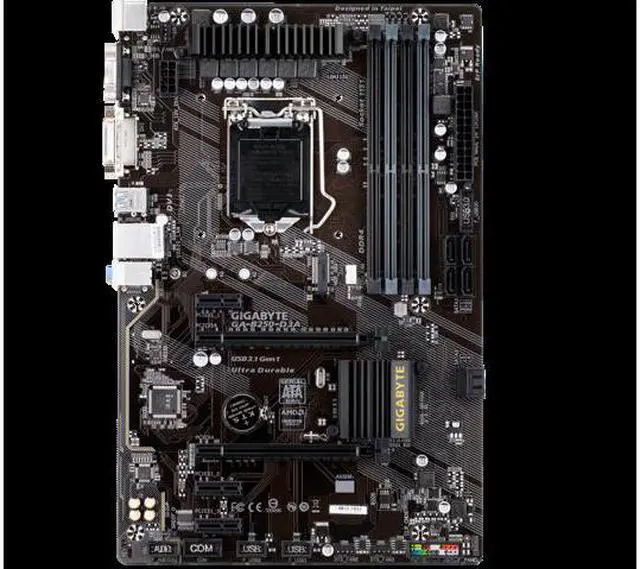 Main image of Gigabyte b250-d3a desktop 1151 computer motherboard supports DDR4 memory