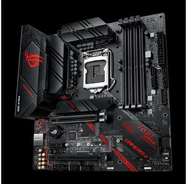 Alt view image 5 of 7 - ASUS ROG STRIX B460-G GAMING LGA 1200 Intel B460 DDR4 Micro ATX Motherboard (90MB1460-M0EAY0)