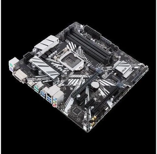 Alt view image 4 of 5 - ASUS PRIME Z390M-PLUS Intel LGA 1151 mATX Gaming Motherboard (OptiMem II, DDR4 4266 MHz, Dual M.2, HDMI, Intel Optane memory ready, SATA 6Gb/s, USB 3.1 Gen 2)