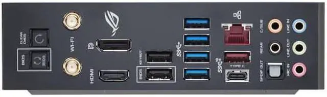 Alt view image 3 of 7 - ASUS ROG Maximus X Hero (Wi-Fi AC) LGA 1151 (300 Series) Intel Z370 SATA 6Gb/s ATX Intel Motherboard