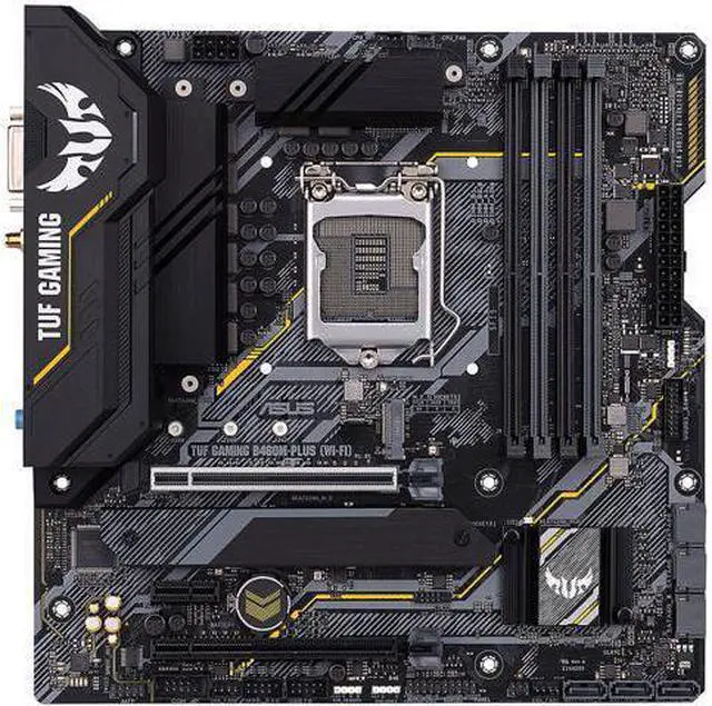 Main image of ASUS TUF GAMING B460M-PLUS (WI-FI) LGA 1200 Intel B460 SATA 6Gb/s Micro ATX Intel Motherboard