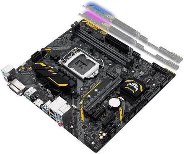 Alt view image 2 of 5 - ASUS TUF B360M-E GAMING LGA 1151 (300 Series) Intel B360 HDMI SATA 6Gb/s USB 3.1 uATX Intel Motherboard