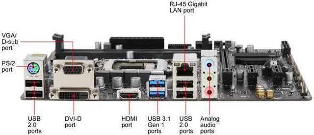 Alt view image 5 of 10 - MSI PRO H310M PRO-VDH PLUS LGA 1151 (300 Series) Intel H310 HDMI SATA 6Gb/s USB 3.1 Micro ATX Intel Motherboard