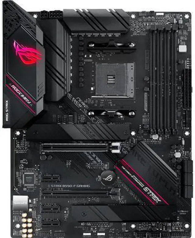 Alt view image 2 of 14 - ASUS ROG STRIX B550-F GAMING AM4 AMD B550 SATA 6Gb/s ATX AMD Motherboard