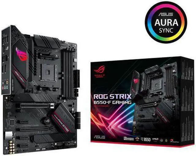 Main image of ASUS ROG STRIX B550-F GAMING AM4 AMD B550 SATA 6Gb/s ATX AMD Motherboard