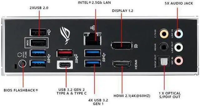 Alt view image 6 of 14 - ASUS ROG STRIX B550-F GAMING AM4 AMD B550 SATA 6Gb/s ATX AMD Motherboard