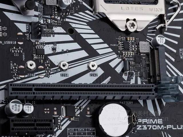 Alt view image 4 of 5 - ASUS PRIME Z370M-PLUS II Intel® Z370 Chip mATX Motherboard DDR4 Mainboard for LGA1151