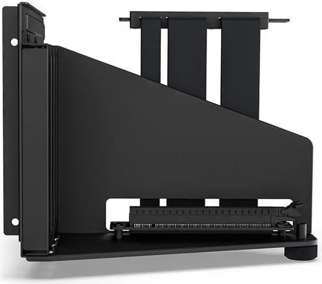 Alt view image 3 of 7 - NZXT Vertical GPU Mounting Kit-Black (AB-RH175-B1), Including GPU Holder & PCIe 4.0 Riser Cable,Designed for the NZXT H7 Cases Series