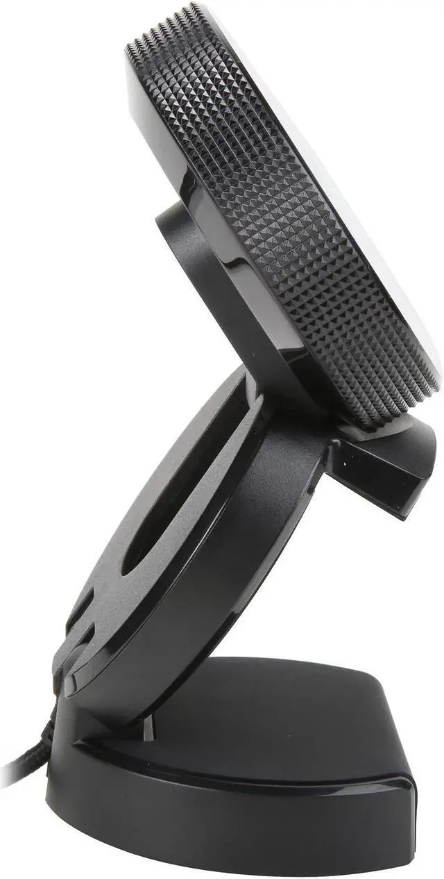 Alt view image 3 of 7 - Kiyo Streaming Webcam: 1080p 30 FPS / 720p 60 FPS - Ring Light w/Adjustable Brightness - Built-in Microphone - Advanced Autofocus, Black