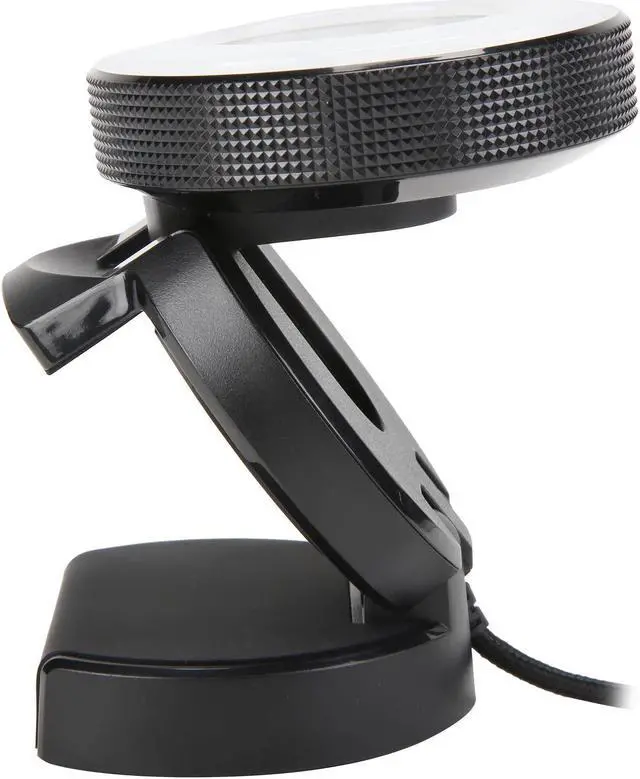 Alt view image 6 of 7 - Kiyo Streaming Webcam: 1080p 30 FPS / 720p 60 FPS - Ring Light w/Adjustable Brightness - Built-in Microphone - Advanced Autofocus, Black