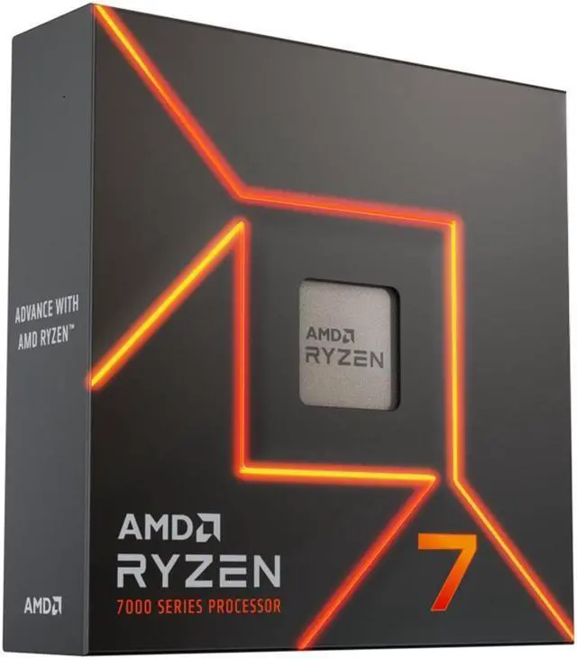 Alt view image 2 of 2 - AMD Ryzen 7 7700 - Ryzen 7 7000 Series 8-Core Socket AM5 65W AMD Radeon Graphics Processor